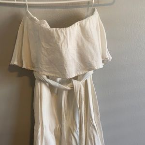 Strapless dress  size medium